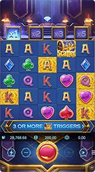Majestic Treasures · Panduan Mekanisme Kluster 5x5 dan Pengali Majestic Treasures
